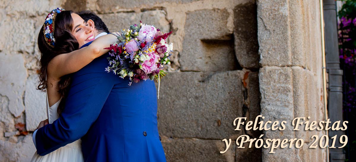 Fotografía de boda. Vídeos de boda. Felices Fiestas y Próspero 2019
